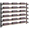 Evolution Wine Wall wall mounted metal wine rack system