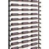 Evolution Wine Wall wall mounted metal wine rack system